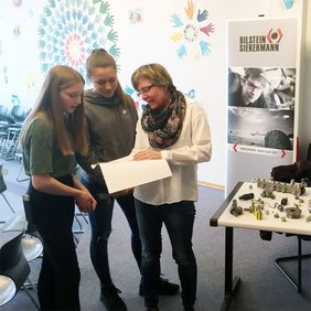 2018年3月在Kelberg和Daun的Realschule plus学校举行的职业介绍会